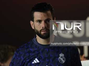 Nacho Fernandez centre-back of Real Madrid and Spain during the LaLiga EA Sports match between CA Osasuna and Real Madrid CF at Estadio El S...