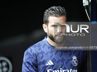 Nacho Fernandez centre-back of Real Madrid and Spain during the LaLiga EA Sports match between CA Osasuna and Real Madrid CF at Estadio El S...