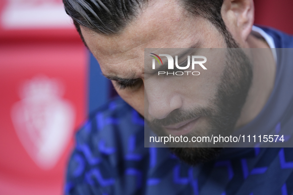 Nacho Fernandez centre-back of Real Madrid and Spain during the LaLiga EA Sports match between CA Osasuna and Real Madrid CF at Estadio El S...