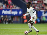 Eduardo Camavinga central midfield of Real Madrid and France during the LaLiga EA Sports match between CA Osasuna and Real Madrid CF at Esta...