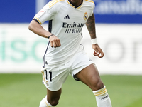 Rodrygo Goes right winger of Real Madrid and Brazil during the LaLiga EA Sports match between CA Osasuna and Real Madrid CF at Estadio El Sa...