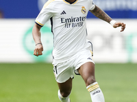 Rodrygo Goes right winger of Real Madrid and Brazil during the LaLiga EA Sports match between CA Osasuna and Real Madrid CF at Estadio El Sa...