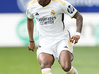 Rodrygo Goes right winger of Real Madrid and Brazil during the LaLiga EA Sports match between CA Osasuna and Real Madrid CF at Estadio El Sa...