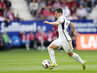 Brahim Diaz attacking midfield of Real Madrid and Spain during the LaLiga EA Sports match between CA Osasuna and Real Madrid CF at Estadio E...