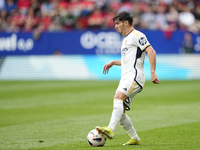 Brahim Diaz attacking midfield of Real Madrid and Spain during the LaLiga EA Sports match between CA Osasuna and Real Madrid CF at Estadio E...