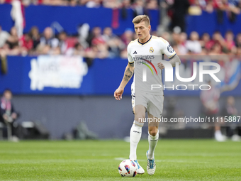 Toni Kroos central midfield of Real Madrid and Germany during the LaLiga EA Sports match between CA Osasuna and Real Madrid CF at Estadio El...