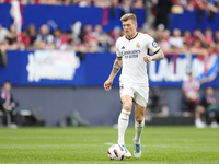 Toni Kroos central midfield of Real Madrid and Germany during the LaLiga EA Sports match between CA Osasuna and Real Madrid CF at Estadio El...