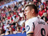 Toni Kroos central midfield of Real Madrid and Germany during the LaLiga EA Sports match between CA Osasuna and Real Madrid CF at Estadio El...