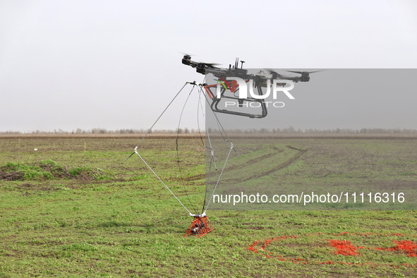 The MinesEye unmanned system is being tested for the detection of mines and explosive devices as part of the Mine Action research project in...