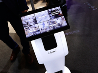 Robocore is displaying the Temi 3, a video-oriented personal AI assistant robot designed by the Chinese company Temi, which specializes in s...