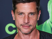 Simon Rex arrives at the Los Angeles Special Screening Of A24's 'Civil War' held at the Academy Museum of Motion Pictures on April 2, 2024 i...