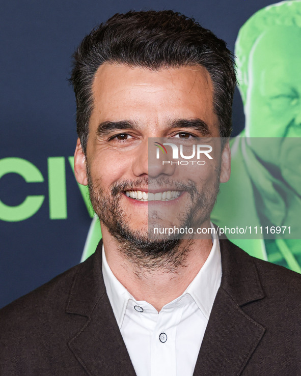 Wagner Moura arrives at the Los Angeles Special Screening Of A24's 'Civil War' held at the Academy Museum of Motion Pictures on April 2, 202...