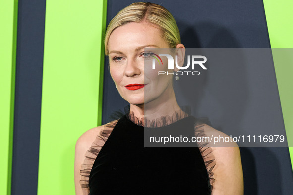 Kirsten Dunst arrives at the Los Angeles Special Screening Of A24's 'Civil War' held at the Academy Museum of Motion Pictures on April 2, 20...