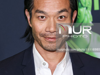 Nelson Lee arrives at the Los Angeles Special Screening Of A24's 'Civil War' held at the Academy Museum of Motion Pictures on April 2, 2024...