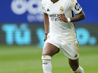 Rodrygo Goes right winger of Real Madrid and Brazil during the LaLiga EA Sports match between CA Osasuna and Real Madrid CF at Estadio El Sa...