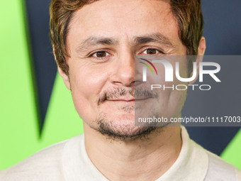 Arturo Castro arrives at the Los Angeles Special Screening Of A24's 'Civil War' held at the Academy Museum of Motion Pictures on April 2, 20...