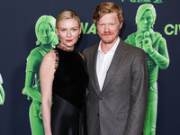 Kirsten Dunst and husband Jesse Plemons arrive at the Los Angeles Special Screening Of A24's 'Civil War' held at the Academy Museum of Motio...