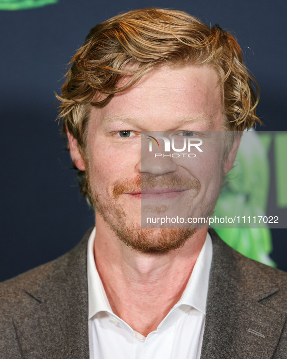 Jesse Plemons arrives at the Los Angeles Special Screening Of A24's 'Civil War' held at the Academy Museum of Motion Pictures on April 2, 20...