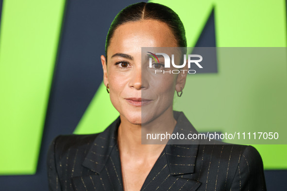 Alice Braga arrives at the Los Angeles Special Screening Of A24's 'Civil War' held at the Academy Museum of Motion Pictures on April 2, 2024...