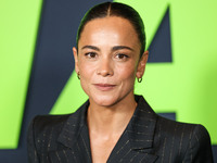 Alice Braga arrives at the Los Angeles Special Screening Of A24's 'Civil War' held at the Academy Museum of Motion Pictures on April 2, 2024...