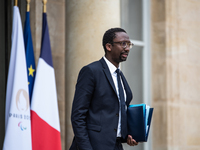 Deputy Minister of Ecological Transition with responsibility for Biodiversity, Herve Berville, is attending the Council of Ministers at the...