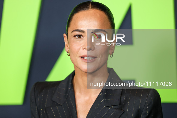 Alice Braga arrives at the Los Angeles Special Screening Of A24's 'Civil War' held at the Academy Museum of Motion Pictures on April 2, 2024...