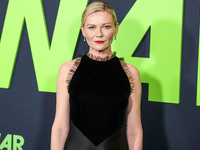 Kirsten Dunst arrives at the Los Angeles Special Screening Of A24's 'Civil War' held at the Academy Museum of Motion Pictures on April 2, 20...