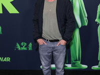 Simon Rex arrives at the Los Angeles Special Screening Of A24's 'Civil War' held at the Academy Museum of Motion Pictures on April 2, 2024 i...