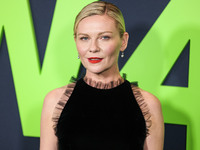 Kirsten Dunst arrives at the Los Angeles Special Screening Of A24's 'Civil War' held at the Academy Museum of Motion Pictures on April 2, 20...