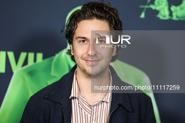 Nat Wolff arrives at the Los Angeles Special Screening Of A24's 'Civil War' held at the Academy Museum of Motion Pictures on April 2, 2024 i...