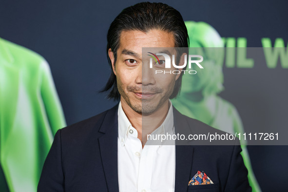 Nelson Lee arrives at the Los Angeles Special Screening Of A24's 'Civil War' held at the Academy Museum of Motion Pictures on April 2, 2024...