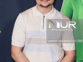 Arturo Castro arrives at the Los Angeles Special Screening Of A24's 'Civil War' held at the Academy Museum of Motion Pictures on April 2, 20...