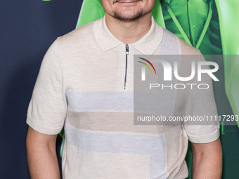 Arturo Castro arrives at the Los Angeles Special Screening Of A24's 'Civil War' held at the Academy Museum of Motion Pictures on April 2, 20...