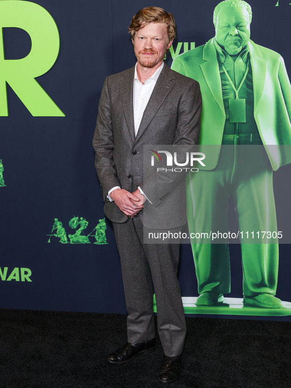 Jesse Plemons arrives at the Los Angeles Special Screening Of A24's 'Civil War' held at the Academy Museum of Motion Pictures on April 2, 20...