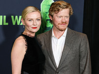 Kirsten Dunst and husband Jesse Plemons arrive at the Los Angeles Special Screening Of A24's 'Civil War' held at the Academy Museum of Motio...