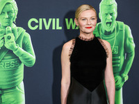 Kirsten Dunst arrives at the Los Angeles Special Screening Of A24's 'Civil War' held at the Academy Museum of Motion Pictures on April 2, 20...