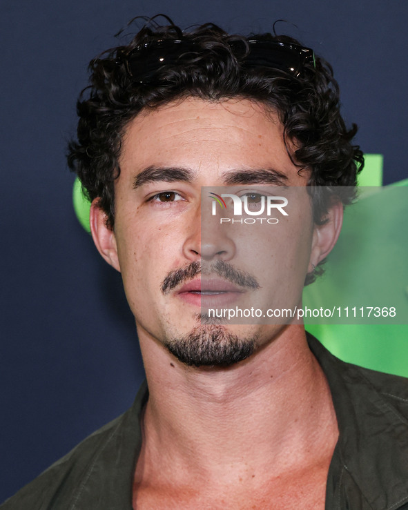 Gavin Leatherwood arrives at the Los Angeles Special Screening Of A24's 'Civil War' held at the Academy Museum of Motion Pictures on April 2...