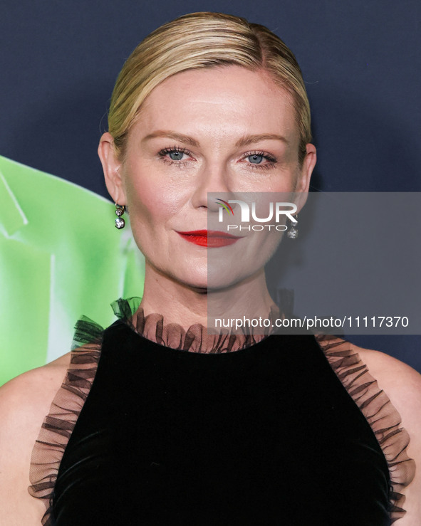 Kirsten Dunst arrives at the Los Angeles Special Screening Of A24's 'Civil War' held at the Academy Museum of Motion Pictures on April 2, 20...