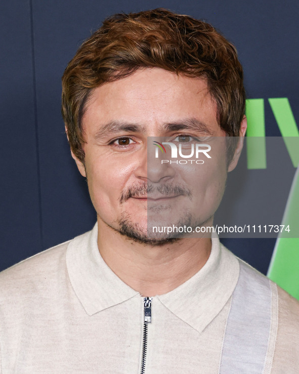 Arturo Castro arrives at the Los Angeles Special Screening Of A24's 'Civil War' held at the Academy Museum of Motion Pictures on April 2, 20...