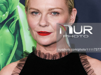 Kirsten Dunst arrives at the Los Angeles Special Screening Of A24's 'Civil War' held at the Academy Museum of Motion Pictures on April 2, 20...