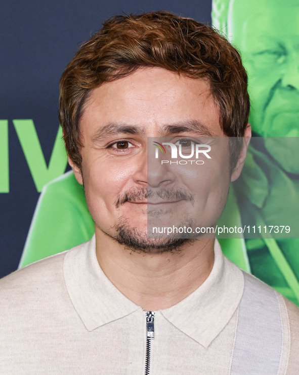 Arturo Castro arrives at the Los Angeles Special Screening Of A24's 'Civil War' held at the Academy Museum of Motion Pictures on April 2, 20...