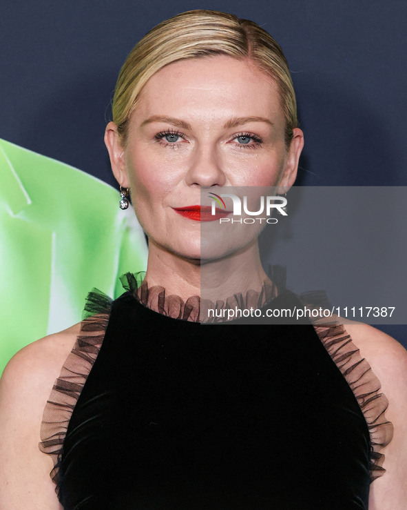 Kirsten Dunst arrives at the Los Angeles Special Screening Of A24's 'Civil War' held at the Academy Museum of Motion Pictures on April 2, 20...