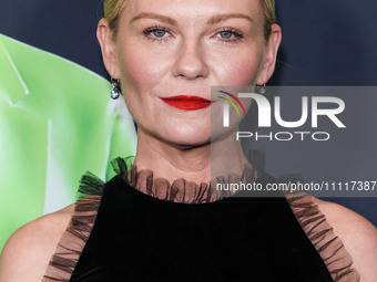 Kirsten Dunst arrives at the Los Angeles Special Screening Of A24's 'Civil War' held at the Academy Museum of Motion Pictures on April 2, 20...