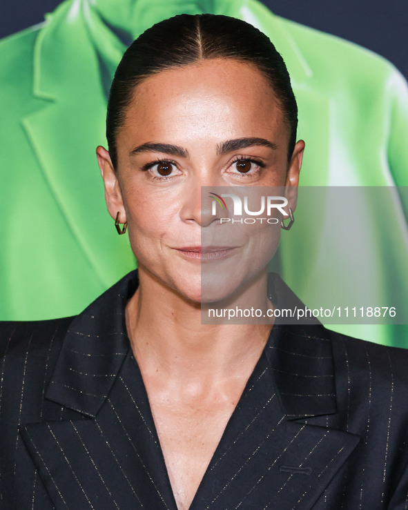 Alice Braga arrives at the Los Angeles Special Screening Of A24's 'Civil War' held at the Academy Museum of Motion Pictures on April 2, 2024...