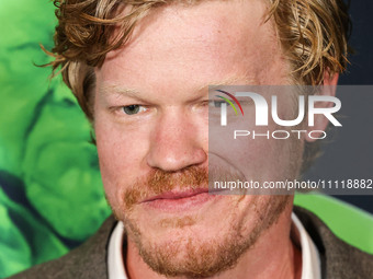 Jesse Plemons arrives at the Los Angeles Special Screening Of A24's 'Civil War' held at the Academy Museum of Motion Pictures on April 2, 20...