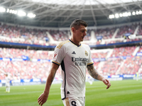 Toni Kroos central midfield of Real Madrid and Germany during the LaLiga EA Sports match between CA Osasuna and Real Madrid CF at Estadio El...