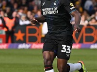 Karoy Anderson of Charlton Athletic is moving forward during the Sky Bet League 1 match between Cambridge United and Charlton Athletic at th...