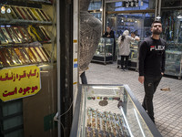 A young Iranian man is looking on while standing at the Grand Bazaar in southern Tehran, Iran, on April 13, 2024. The Prime Minister of Isra...