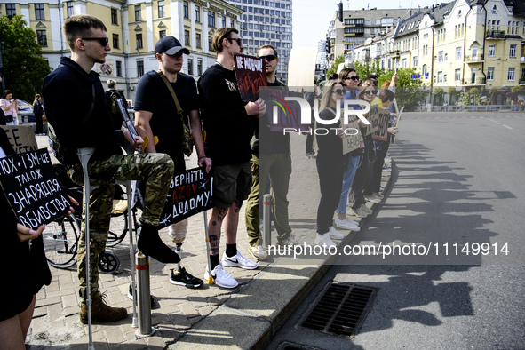 Families of prisoners of war from the Mariupol garrison are organizing the ''Don't be silent. Captivity Kills'' event in support of the capt...