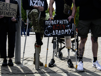 Families of prisoners of war from the Mariupol garrison are organizing the ''Don't be silent. Captivity Kills'' event in support of the capt...